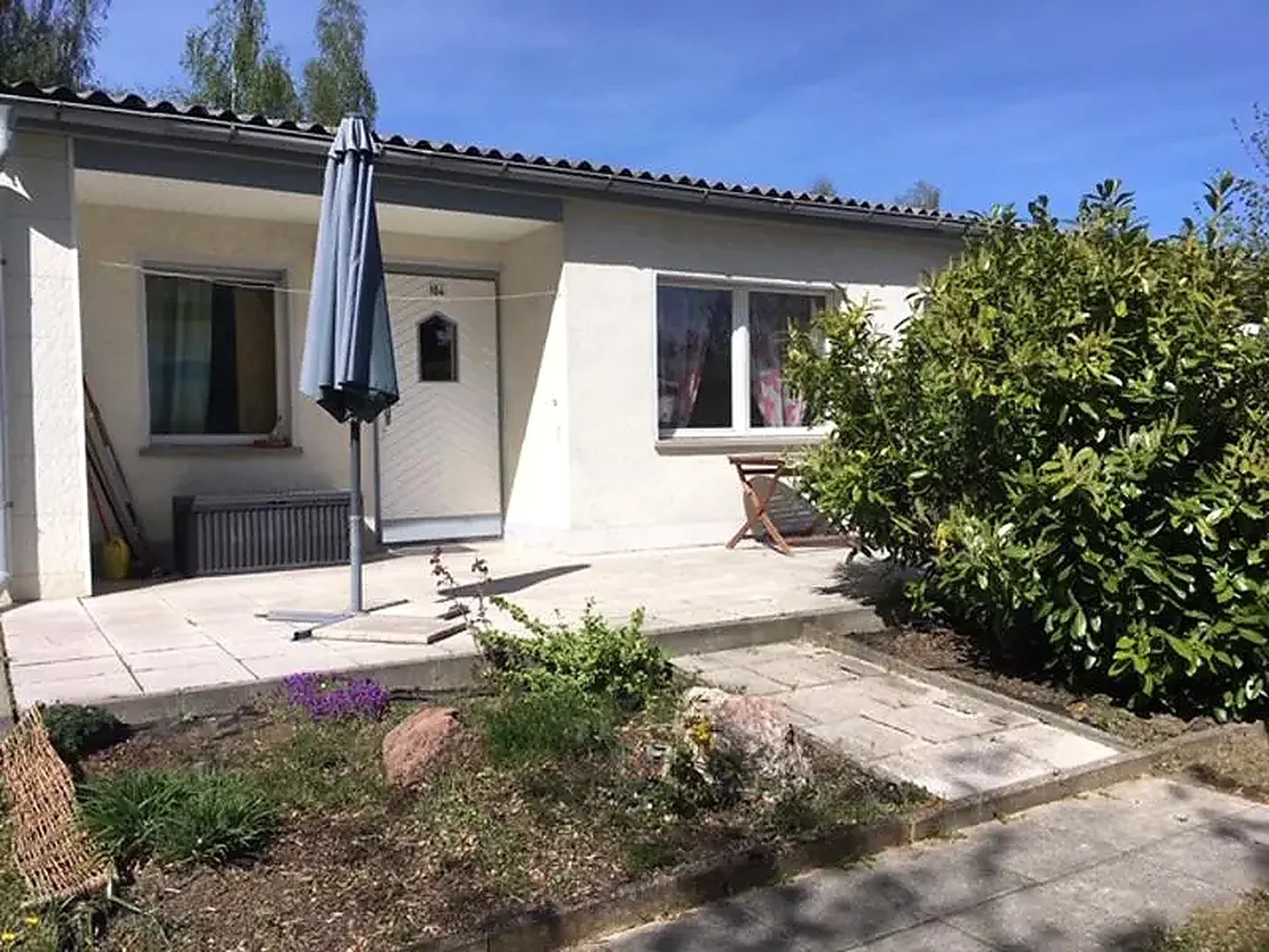 Bungalow 104 am Zeulenrodaer Meer – Eindrucksvolle Hero-Außenansicht